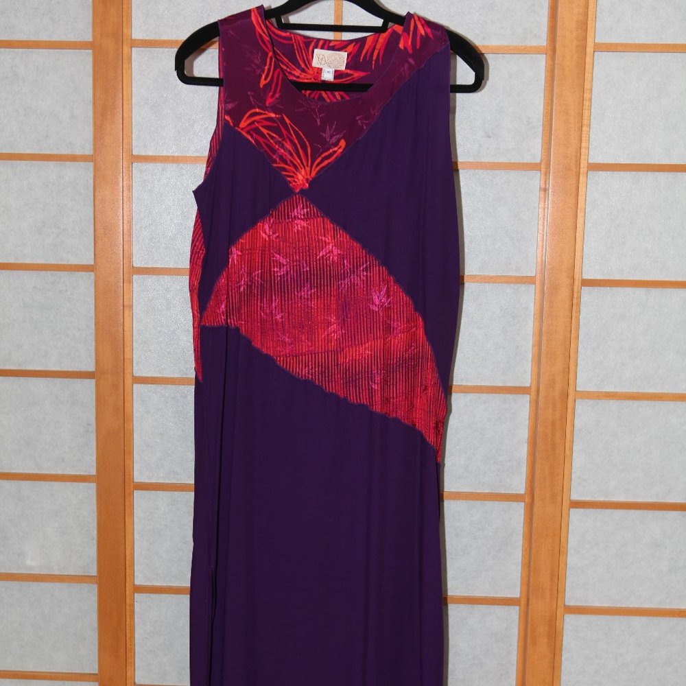 Hawaiian styled long dress